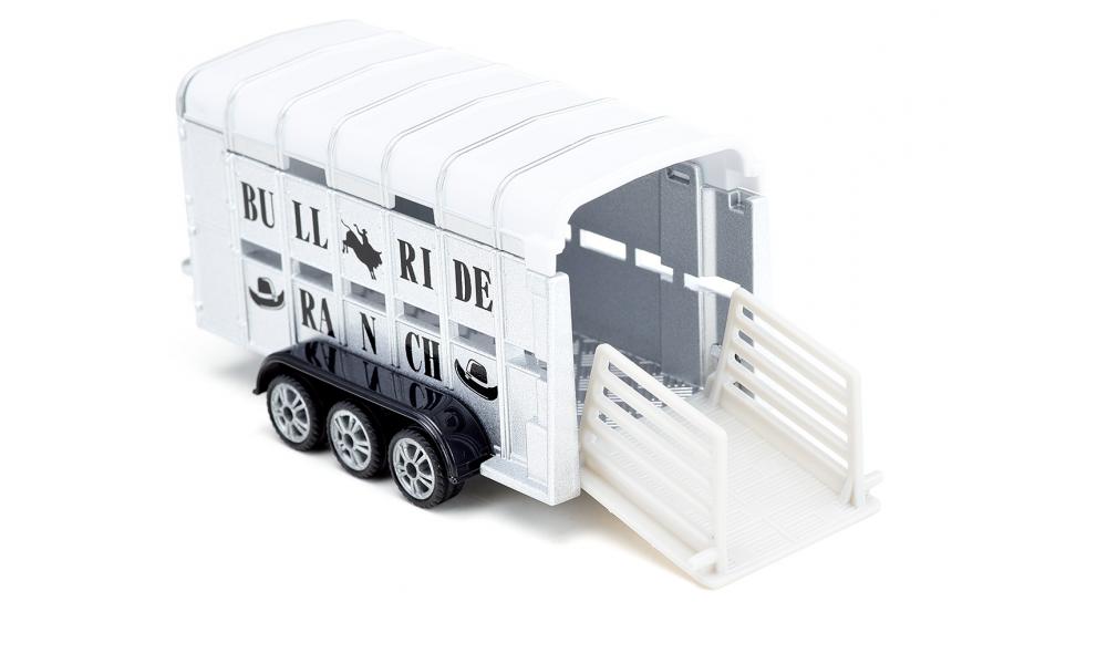 Siku masinuta RAM 1500 with Livestock Trailer 02