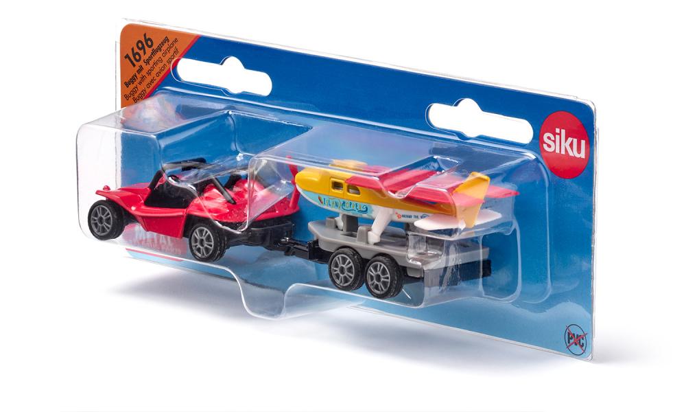 Siku masinuta set Buggy cu avion sport 3 ani+
