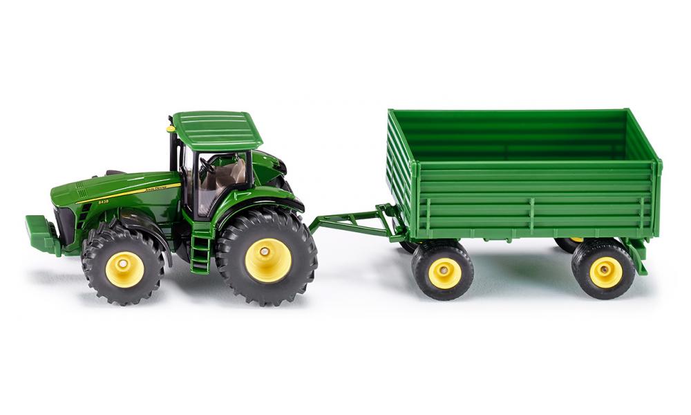 Siku masinuta tractor cu remora John Deer, 3 ani+ 1953 01