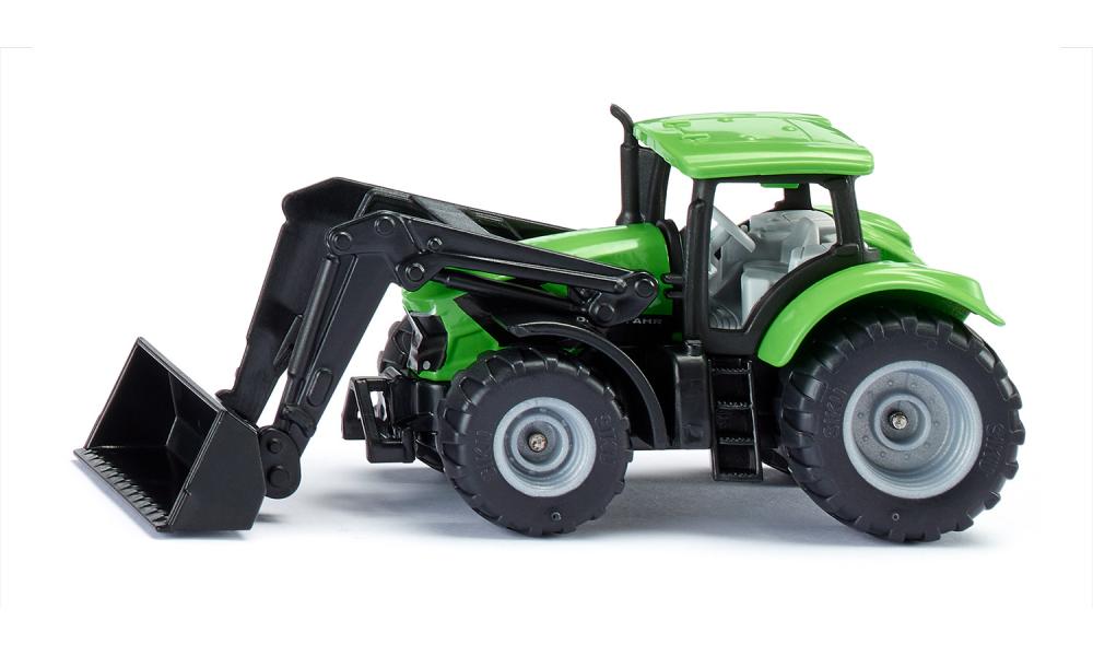 Siku masinuta tractor Deutz Fahr with front loader 3 ani+ 01