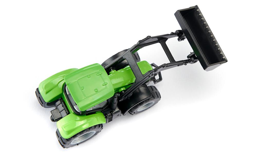 Siku masinuta tractor Deutz Fahr with front loader 3 ani+ 0 2