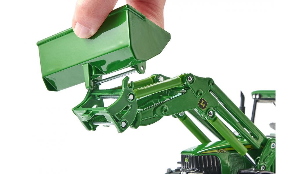 Siku masinuta tractor John Deere With Front Loader  02