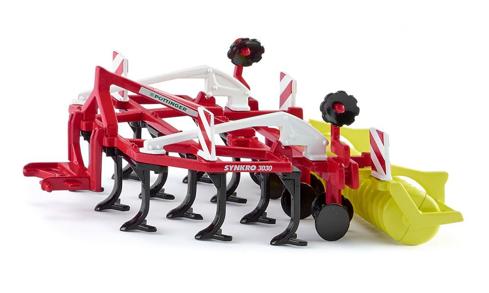 Siku Pöttinger Cultivator Synkro, scara 1:32, 3 ani+ 01