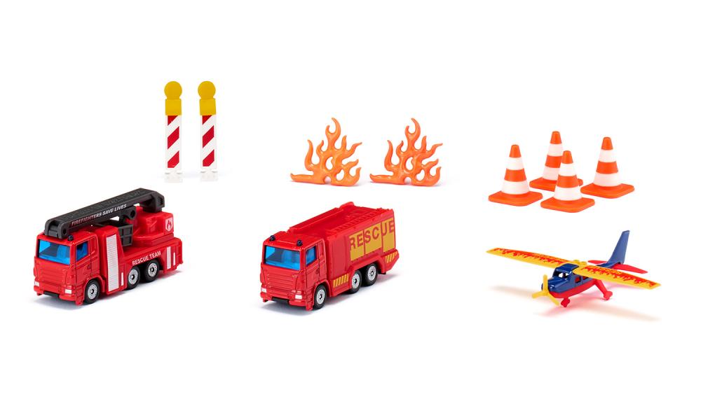 Siku set masinuta Gift set fire brigade 3 ani+ 6330 01