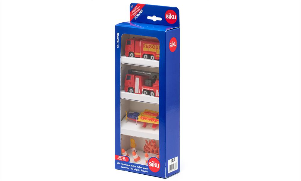 Siku set masinuta Gift set fire brigade 3 ani+ 6330 06