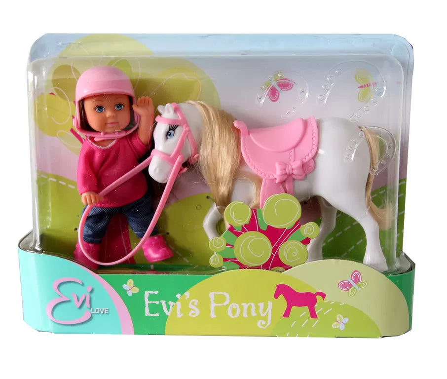 Simba papusa Evi LOVE set cu calut Evi`s Pony 3 ani+ 1 buc