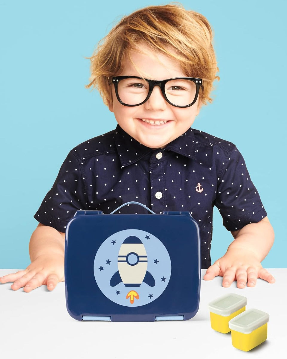Skip Hop kit pentru pranz SPARK STYLE BENTO 3 ani+ Racheta spatiala