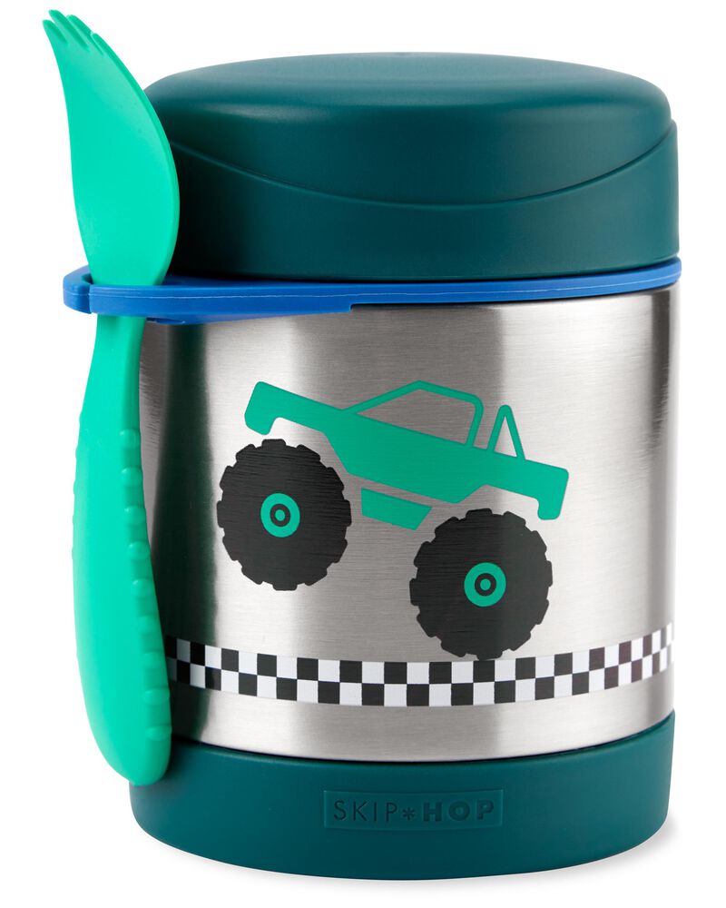 Skip Hop set recipient pentru mancare Spark Style 325 ml 3 ani+ Monster Truck Imagine principală a produsului