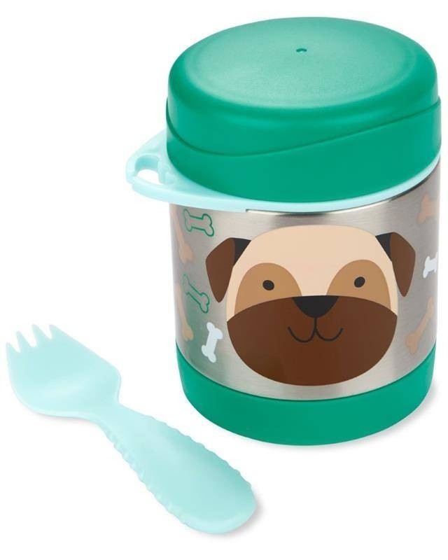 Skip Hop recipiente pentru mancare Zoo 3 ani+ Catelus Pug 02