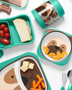 Skip Hop recipiente pentru mancare Zoo 3 ani+ Catelus Pug 04