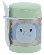 Skip Hop set recipient pentru mancare 325 ml 3 ani+ Besties Squad Elefant