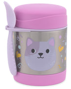 Skip Hop set recipient pentru mancare 325 ml 3 ani+ Besties Squad Pisica