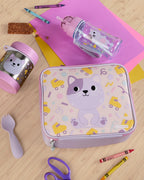 Skip Hop set recipient pentru mancare 325 ml 3 ani+ Besties Squad Pisica