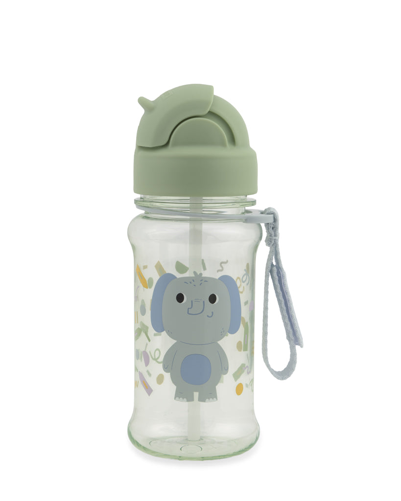 Skip Hop sticla cu pai 355 ml din tritan 12m+ Besties Squad Elefant Imagine secundară a produsului