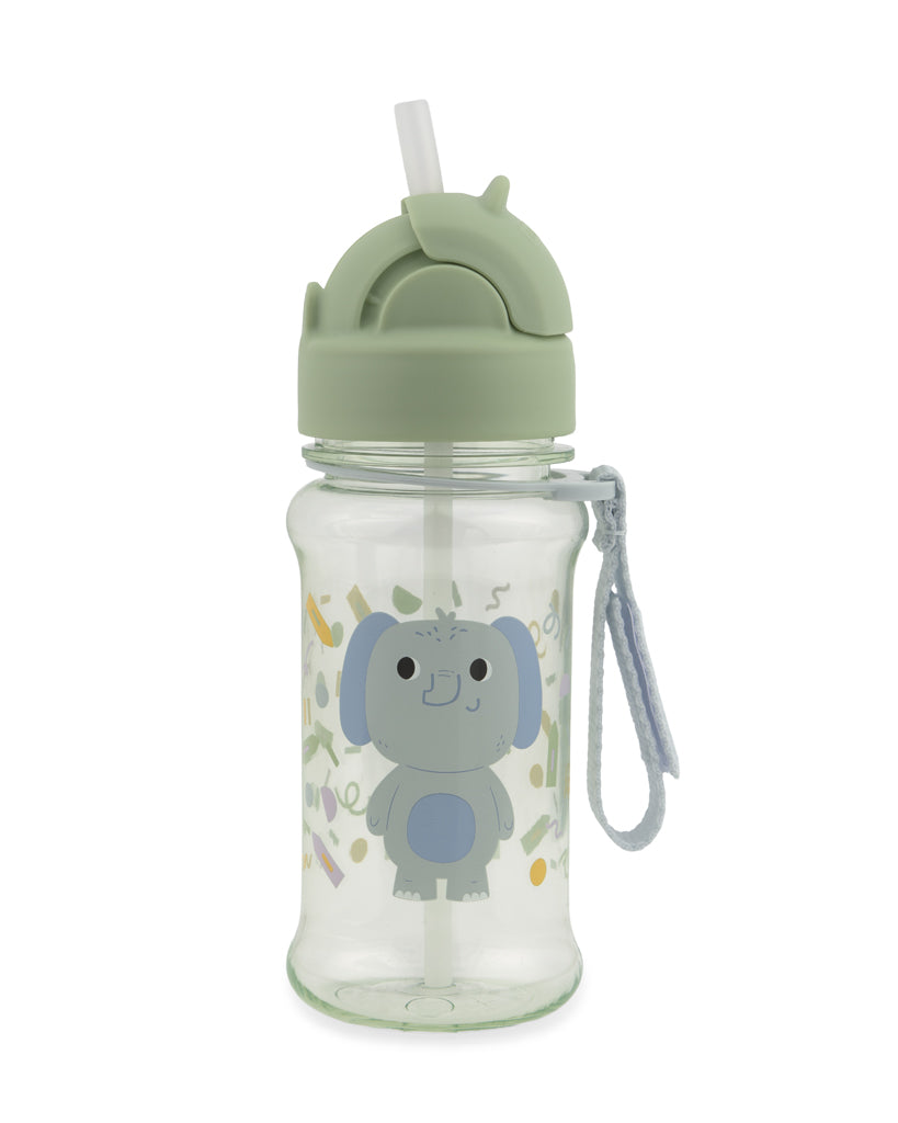 Skip Hop sticla cu pai 355 ml din tritan 12m+ Besties Squad Elefant Imagine principală a produsului