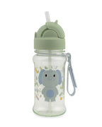Skip Hop sticla cu pai 355 ml din tritan 12m+ Besties Squad Elefant