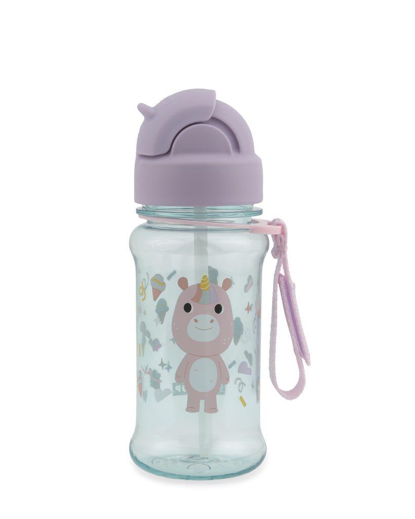 Skip Hop sticla cu pai 355 ml din tritan 12m+ Besties Squad Unicorn
