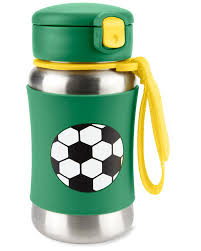 Skip Hop sticla cu pai din otel inoxidabil 12m+, Fotbal