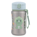 Skip Hop sticla cu pai din otel inoxidabil 350 ml 12m+ Besties Squad Dino