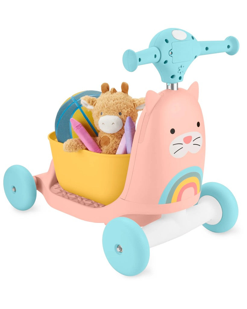 Skip Hop trotineta 3in1 Ride On 12m+ Pisica Imagine secundară a produsului