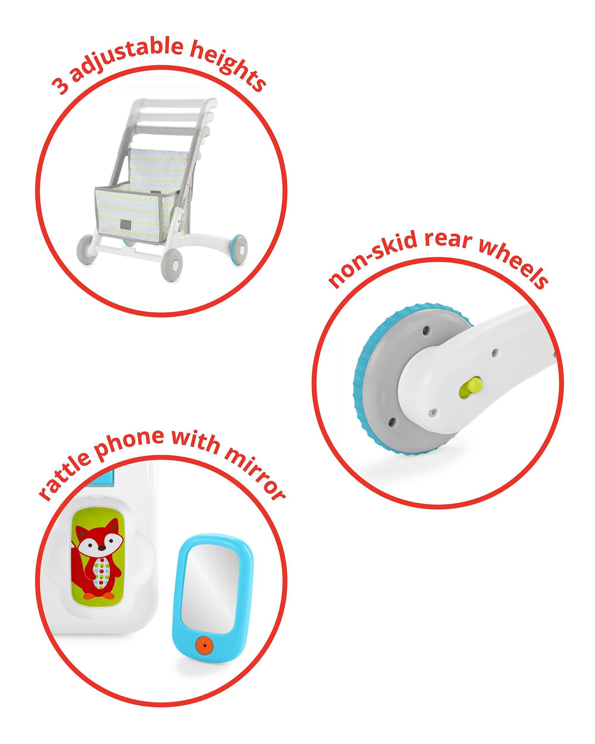 Skip Hop antepremergator 4in1 Explore&More 6m+