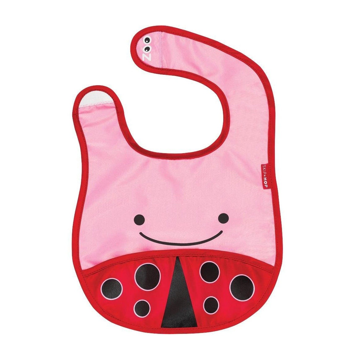 Skip Hop bavetica Zoo 6m+ Buburuza 01 Imagine principală a produsului