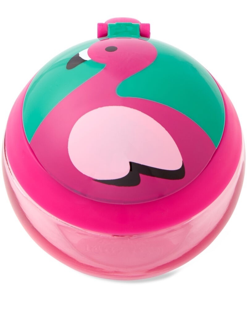 Skip Hop cana pentru gustari Zoo12m+ Flamingo 9I236910 02