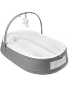 Skip Hop cosulet pentru bebelusi Baby Nest 0-9 kg, Grey White 01