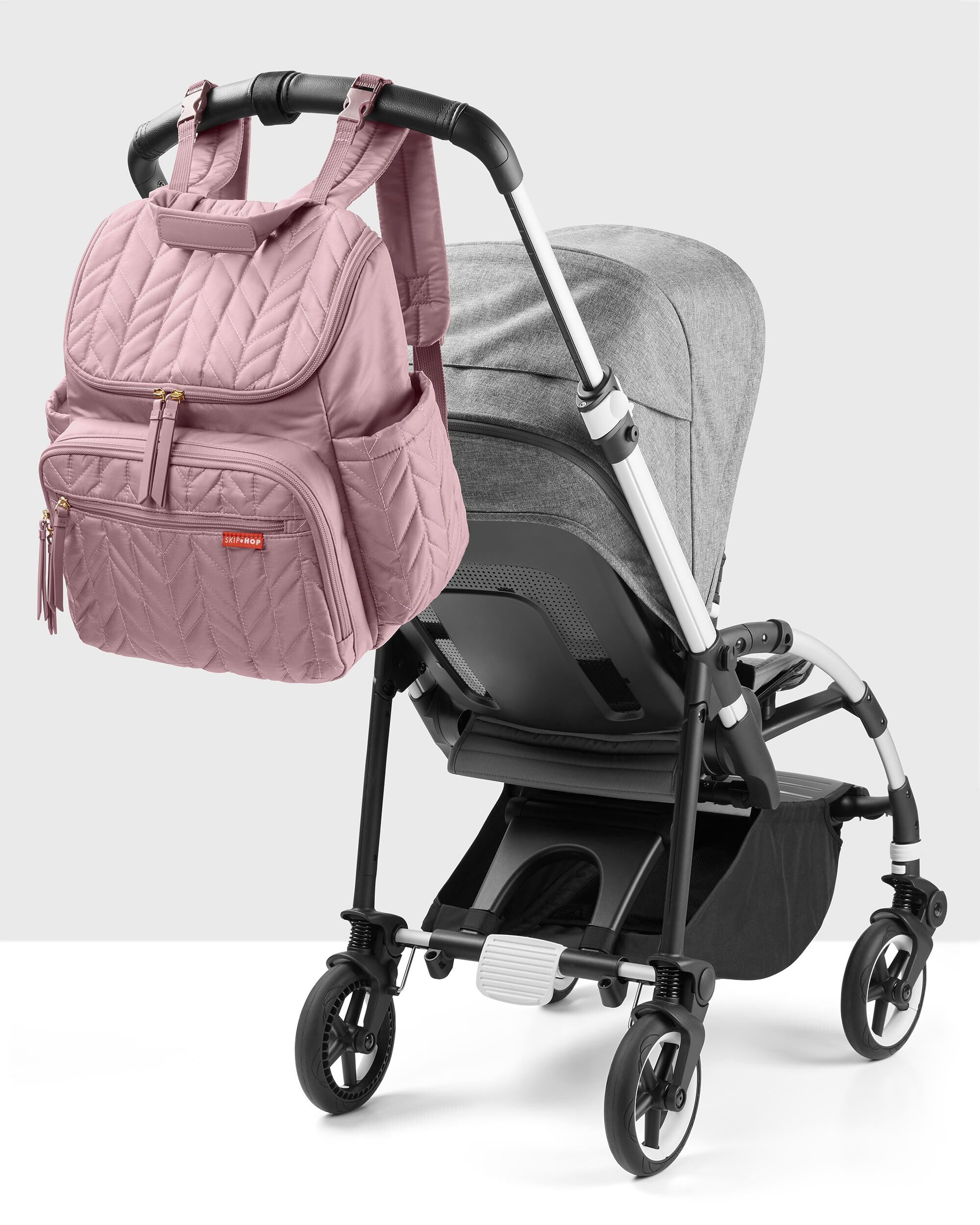 Skip Hop geanta mamici tip rucsac Forma 0m+ Mauve Mist  05