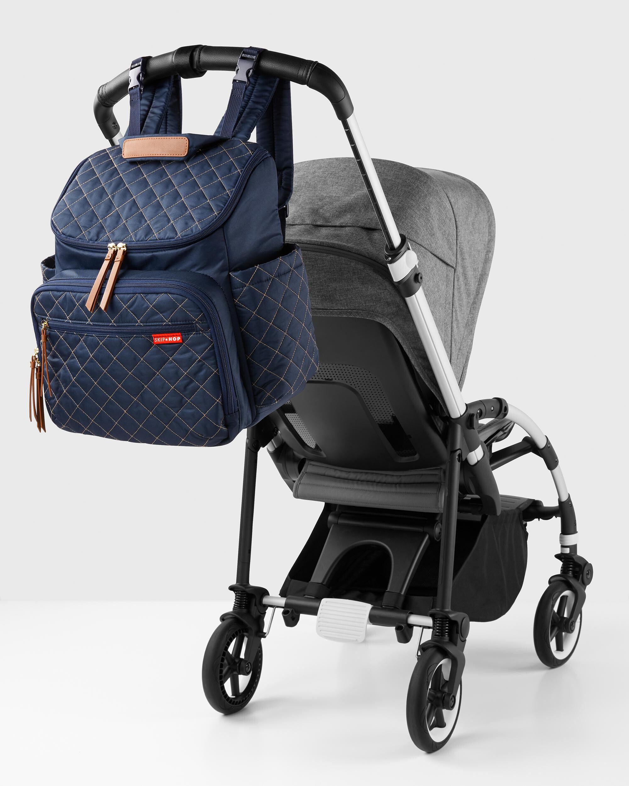 Skip Hop geanta mamici tip rucsac Forma 0m+ Navy Imagine secundară a produsului