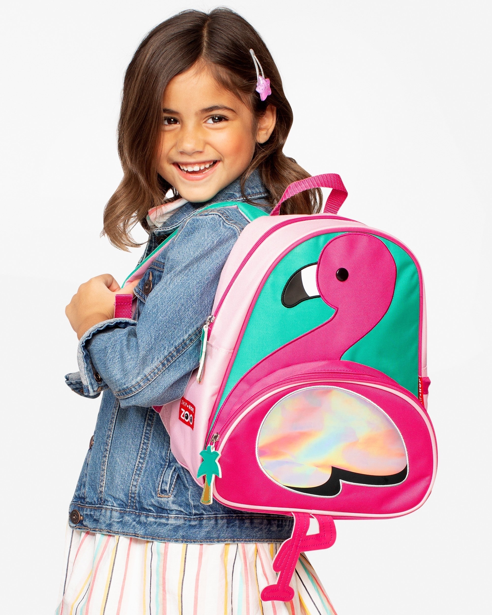 Skip Hop ghiozdan Zoo 3 ani+ Flamingo 9I236510 02