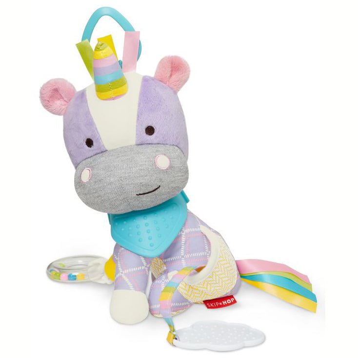 Skip Hop jucarie de activitati Bandana Buddies 3m+, Unicorn 01 Imagine principală a produsului