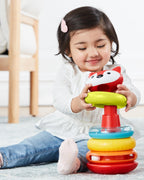 Skip Hop jucarie Explore&More Vulpita cu inele colorate 6m+