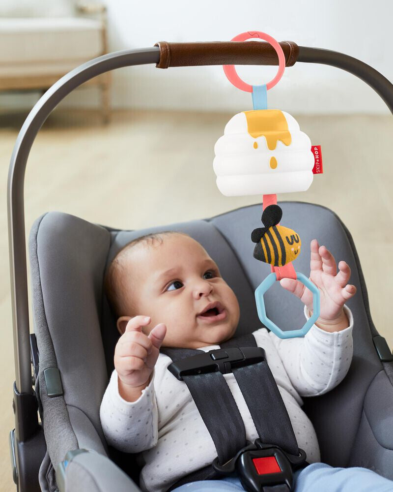 Skip Hop jucarie zornaitoare pentru carucior 0m+, Stupul albinutei Imagine secundară a produsului