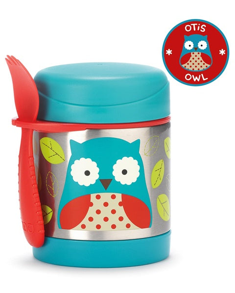 Skip Hop recipiente pentru mancare Zoo 3 ani+ Bufnita 252375 01