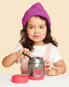 Skip Hop recipiente pentru mancare Zoo 3 ani+ Capsuna 9N780410 