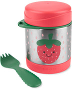 Skip Hop recipiente pentru mancare Zoo 3 ani+ Capsuna 9N780410 