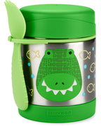 Skip Hop recipiente pentru mancare Zoo 3 ani+ Crocodil