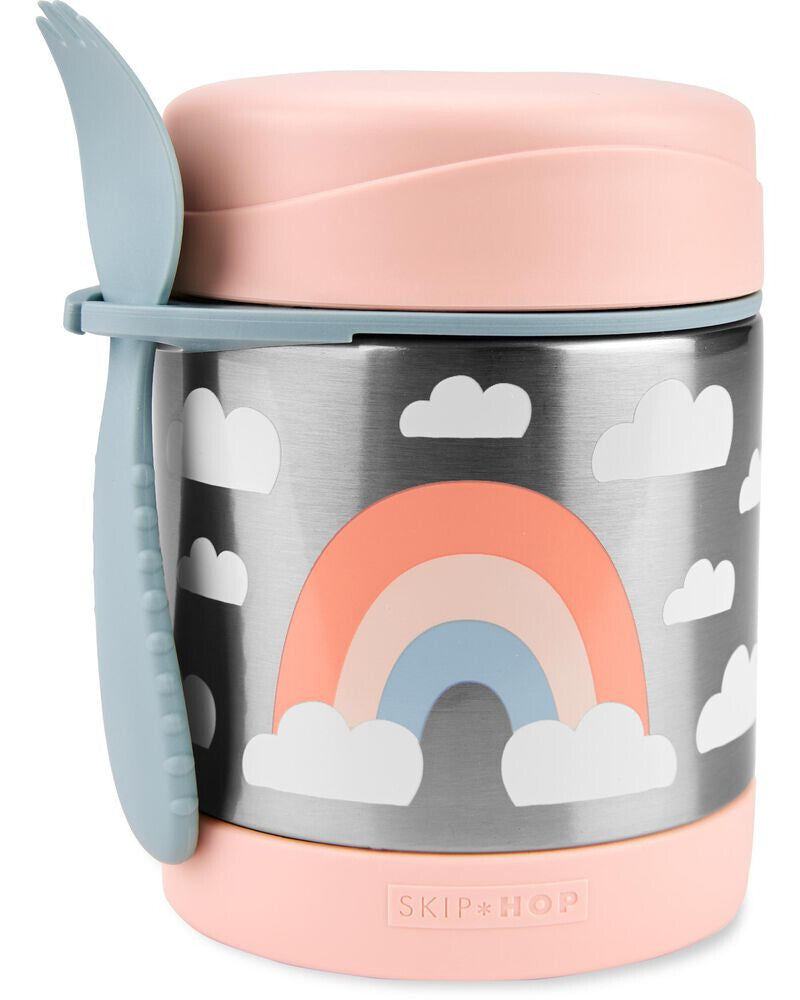 Skip Hop recipiente pentru mancare Zoo 3 ani+ Curcubeu