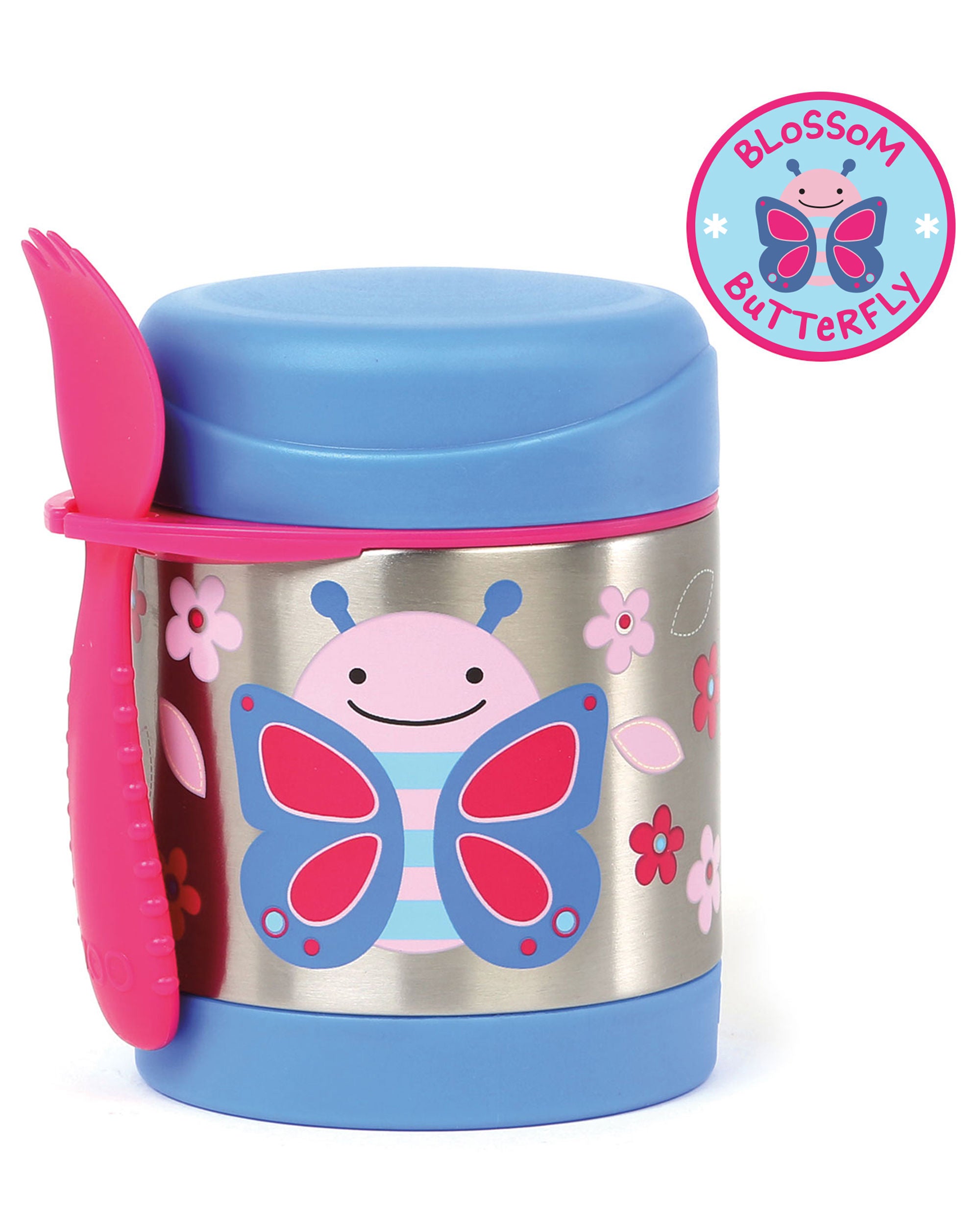 Skip Hop recipiente pentru mancare Zoo 3 ani+ Fluturas 252381 01