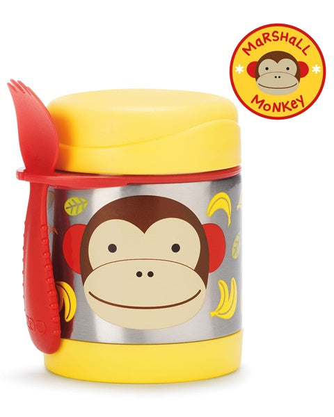 Skip Hop recipiente pentru mancare Zoo 3 ani+ Maimutica 01