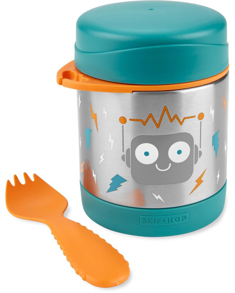 Skip Hop recipiente pentru mancare Zoo 3 ani+ Robot