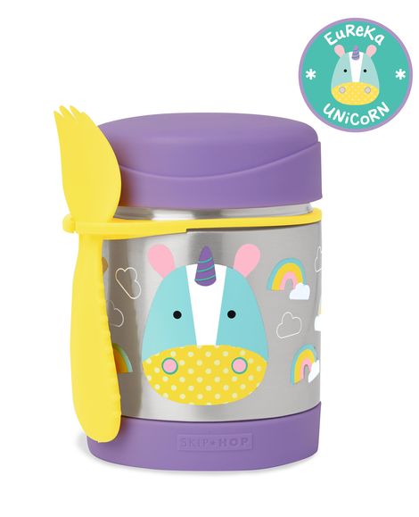 Skip Hop recipiente pentru mancare Zoo 3 ani+ Unicorn 252382 01