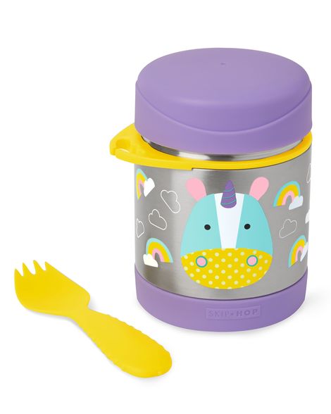 Skip Hop recipiente pentru mancare Zoo 3 ani+ Unicorn 252382 02
