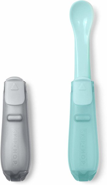 Skip Hop set 2 lingurite pliabile pentru calatorii 3m+ 01 Imagine principală a produsului