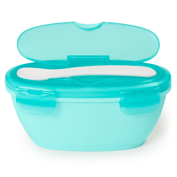Skip Hop set de calatorie pentru hranire (bol + lingurita) 3m+ 01