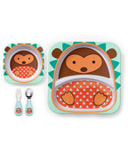 Skip Hop set farfurie si bol Zoo 6m+ Arici 252219 04