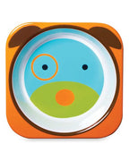 Skip Hop set farfurie si bol Zoo 6m+ Catel 02