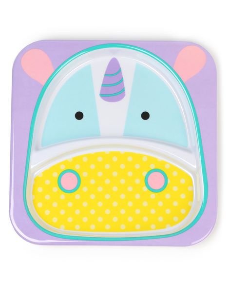 Skip Hop set farfurie si bol Zoo 6m+ Unicorn 252221 02