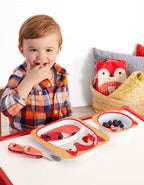 Skip Hop set farfurie si bol Zoo 6m+ Vulpe 252225 02